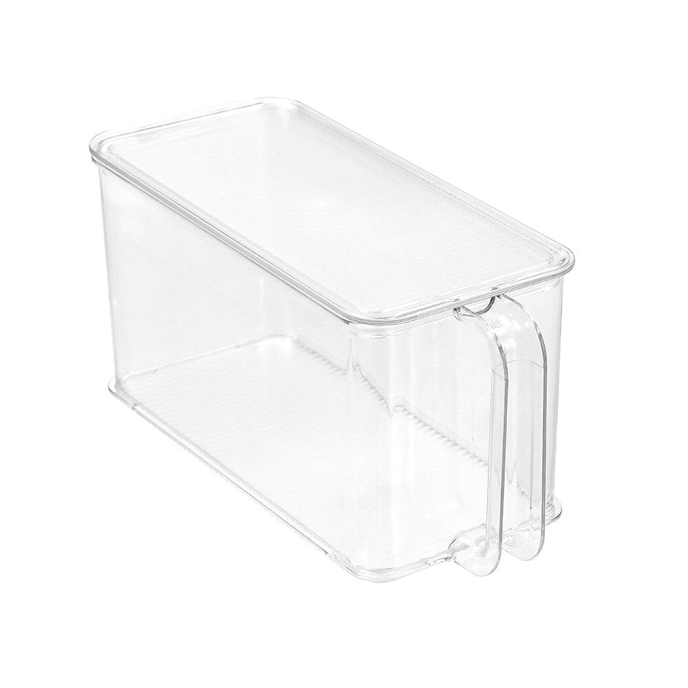 2PK Boxsweden Crystal Easy Access Storer w/ Lid 4.5L/32cm Organiser