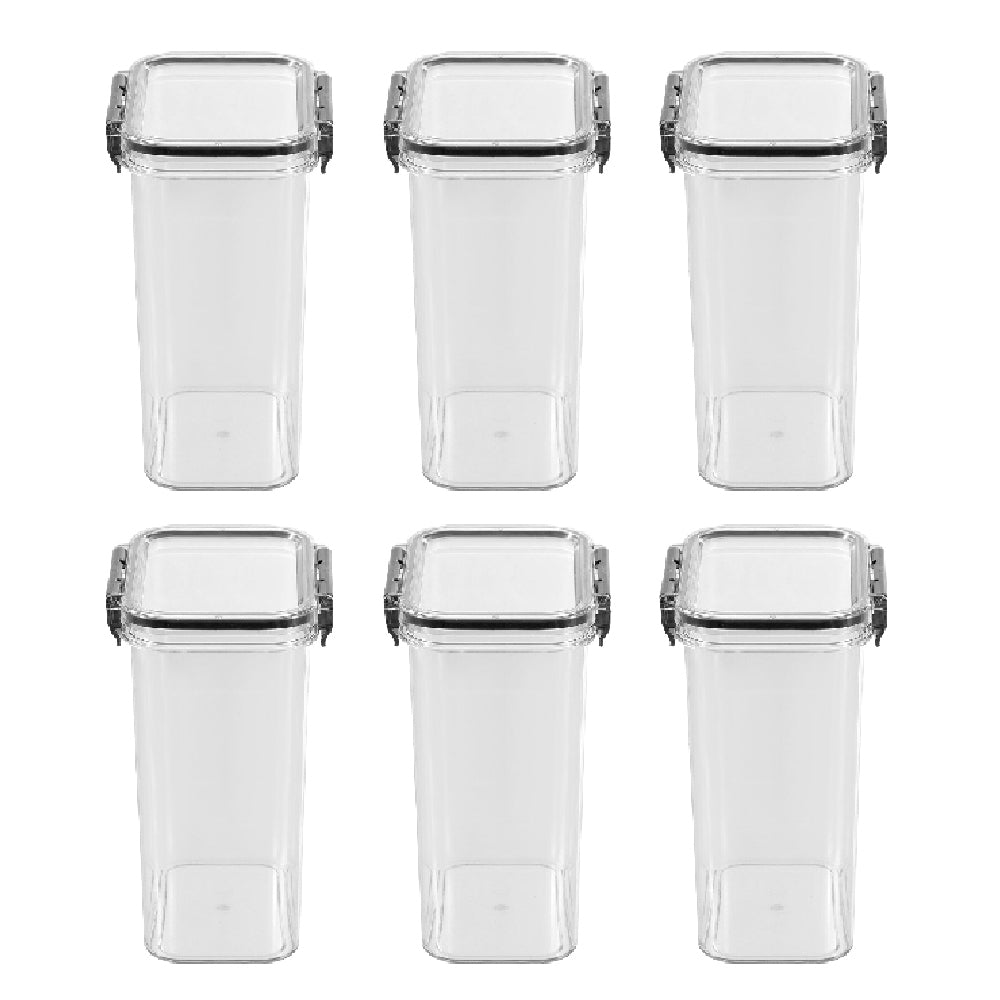6PK Boxsweden Crystal 1.4L/18.5cm Pantry Storage Container - Clear