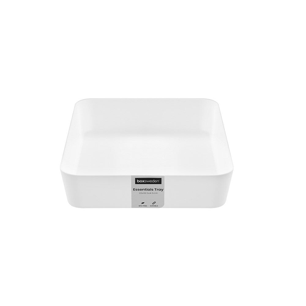 12PK Boxsweden Essentials 26x18.5cm Sort Tray Rectangle - Assorted
