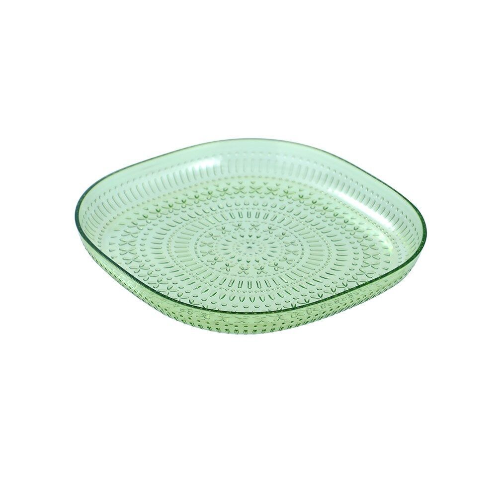 24PK Lemon & Lime Moroccan Deco Side Plate 20.5cm Amber/Green/Pink Assorted