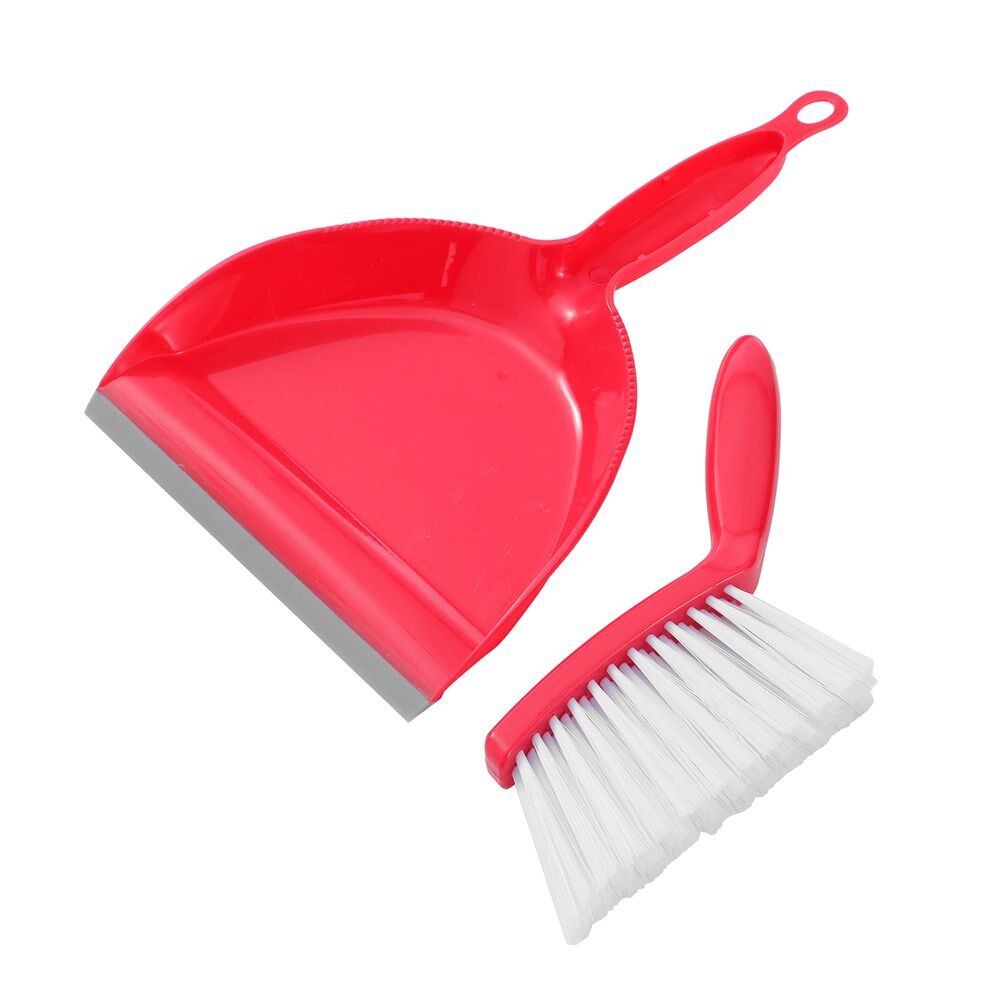4PK Boxsweden Prime Compact Indoor Dustpan and Snap-in-Brush Set Mini Assorted