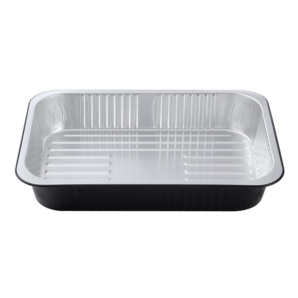 12x 3pc Lemon and Lime Premium Aluminium Two-Tone Foil Container 37x27x6cm