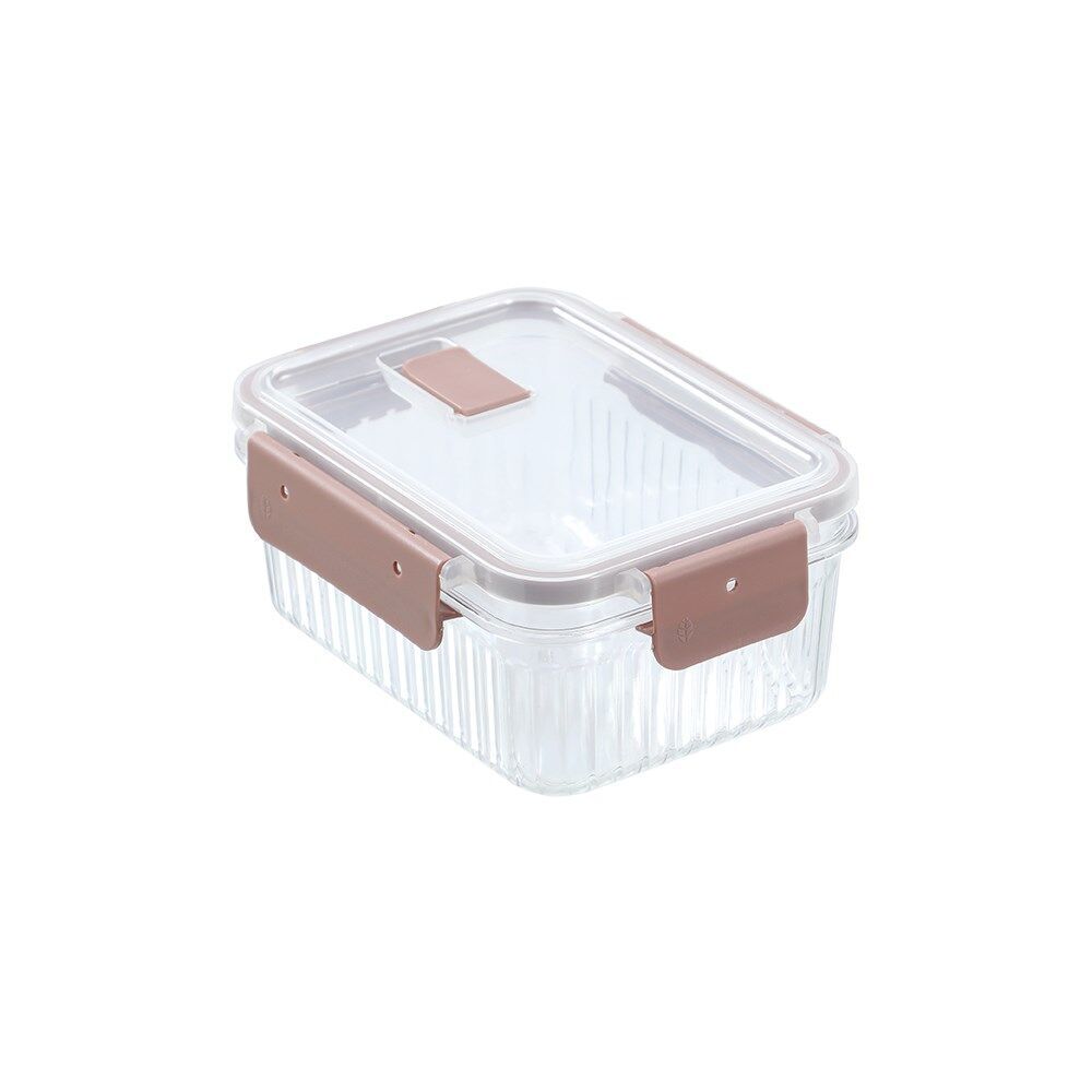 12PK Lemon and Lime Crystal Ribbed Food Storage Container 880mL/7.5cm Assorted