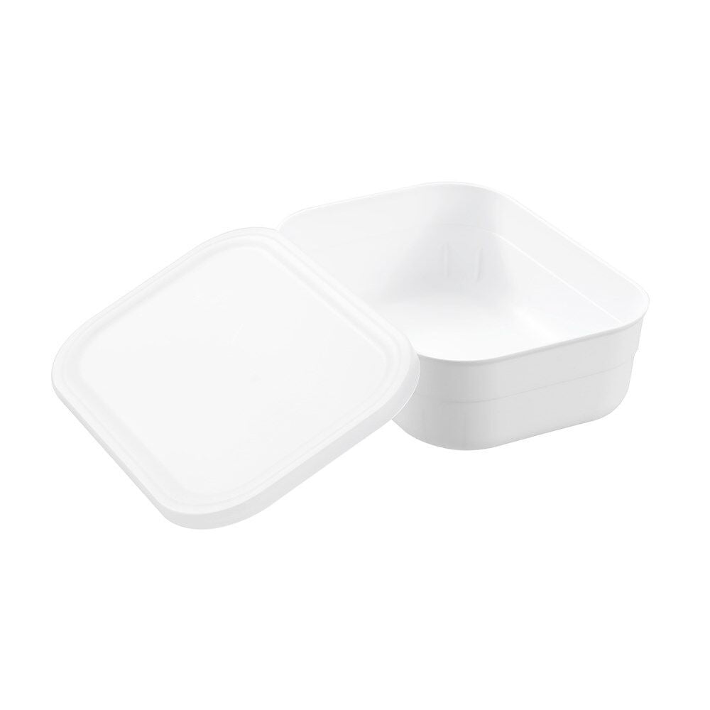 12PK Boxsweden Stackable Durable Storage Container with Lid 24.5cm 2.3L