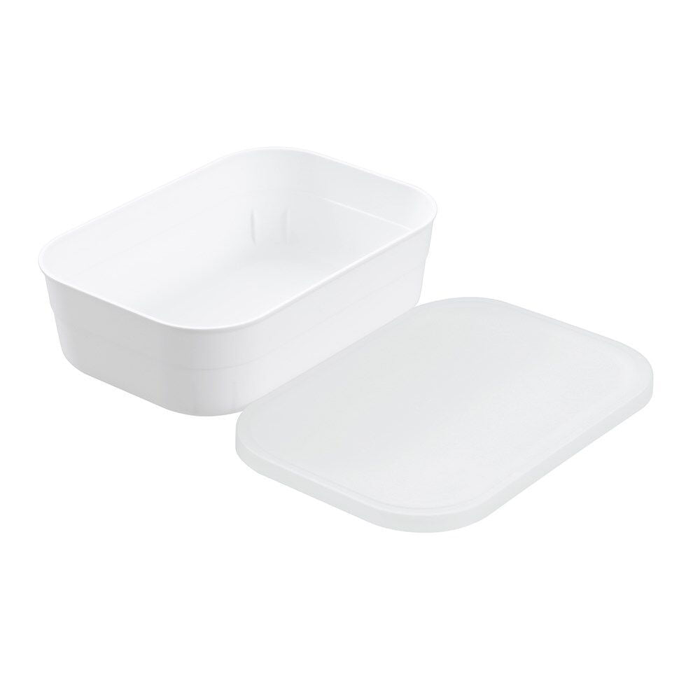 12PK Boxsweden Stackable Durable Storage Container with Lid 24.5cm 2.3L