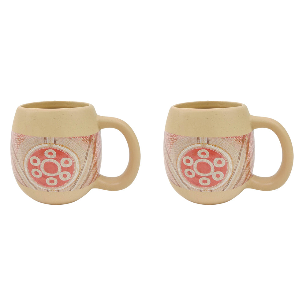 2x Urban 10cm ES Evening Star Ceramic Mug Coffee/Tea Cup - Earthy