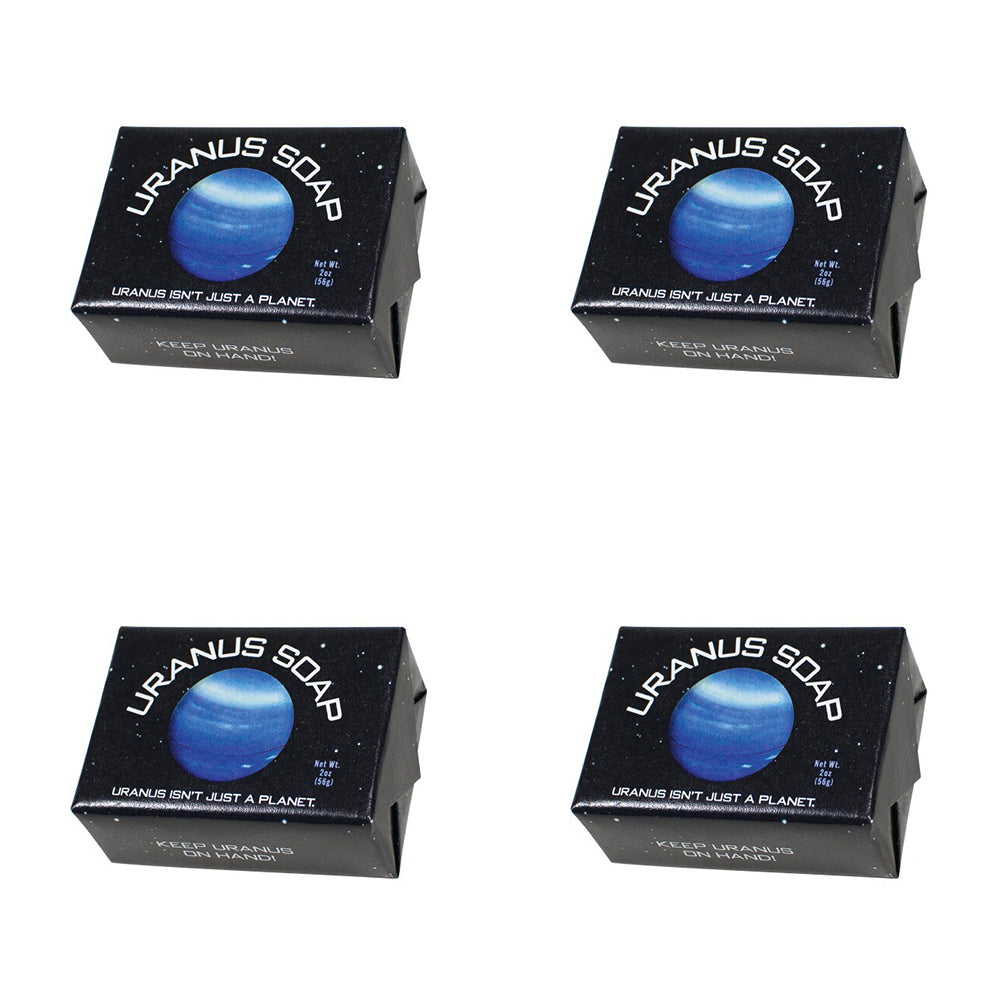 4PK Unemployed Philosophers Guild 56g Body Bar Soap Uranus
