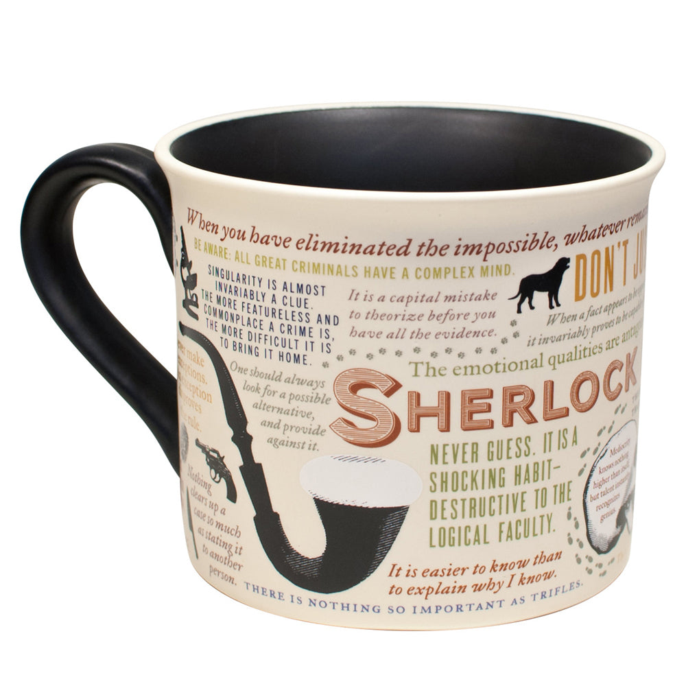 Unemployed Philosophers Guild 11cm Sherlock Holmes Drinking Mug
