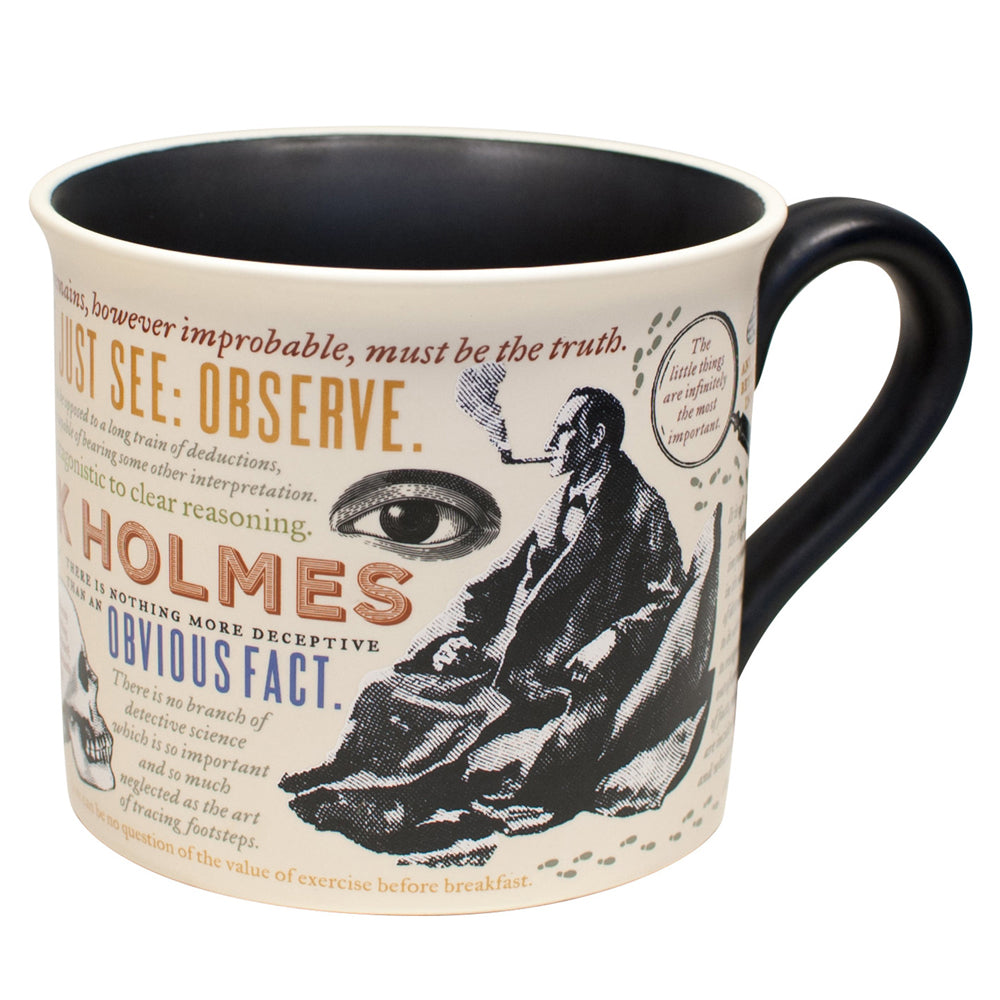 Unemployed Philosophers Guild 11cm Sherlock Holmes Drinking Mug