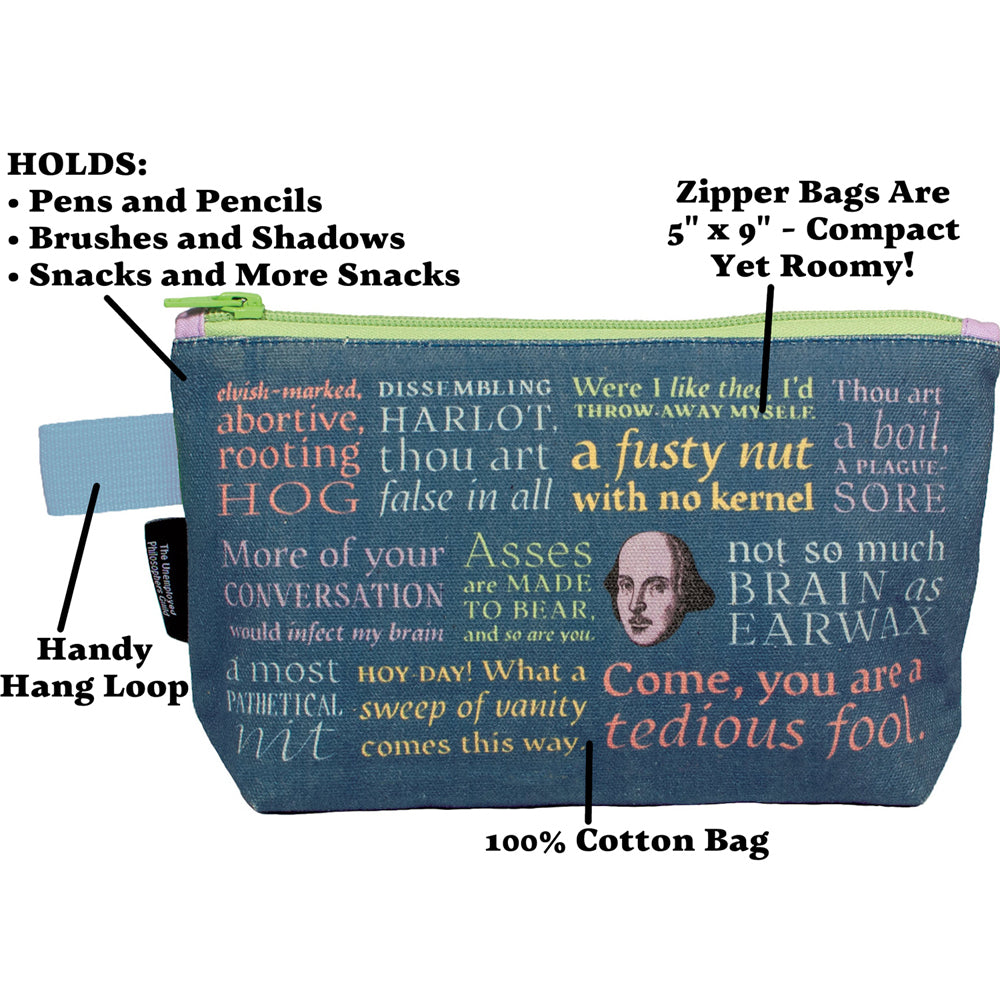 Unemployed Philosophers Guild 23cm Shakespearean Insults Personal Organiser
