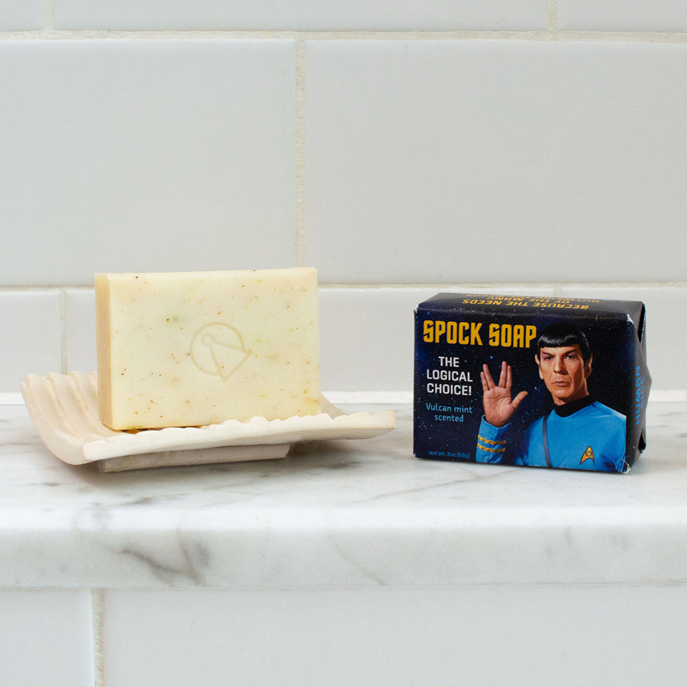 Unemployed Philosophers Guild 56g Body Bar Soap Spock