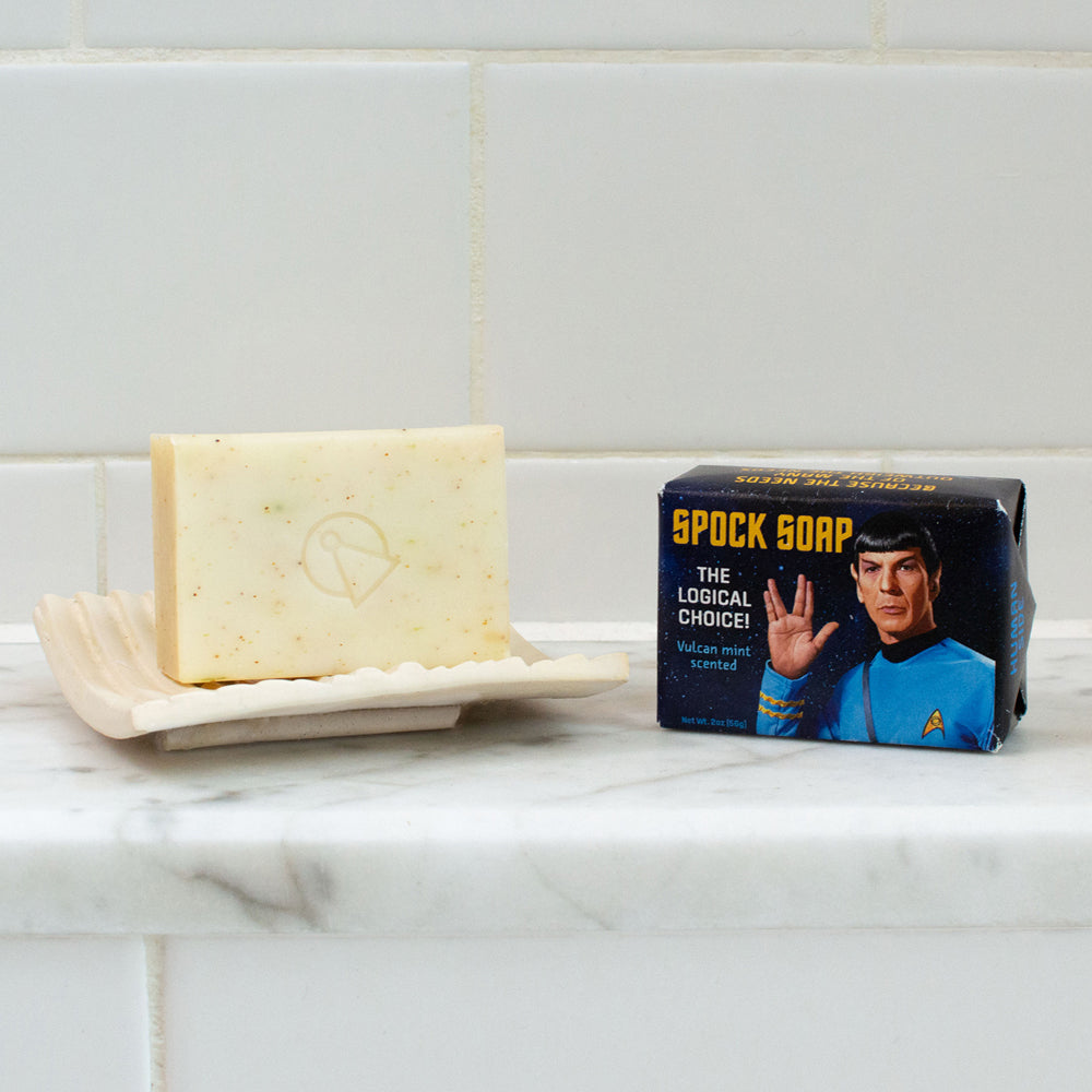 4PK Unemployed Philosophers Guild 56g Body Bar Soap Spock