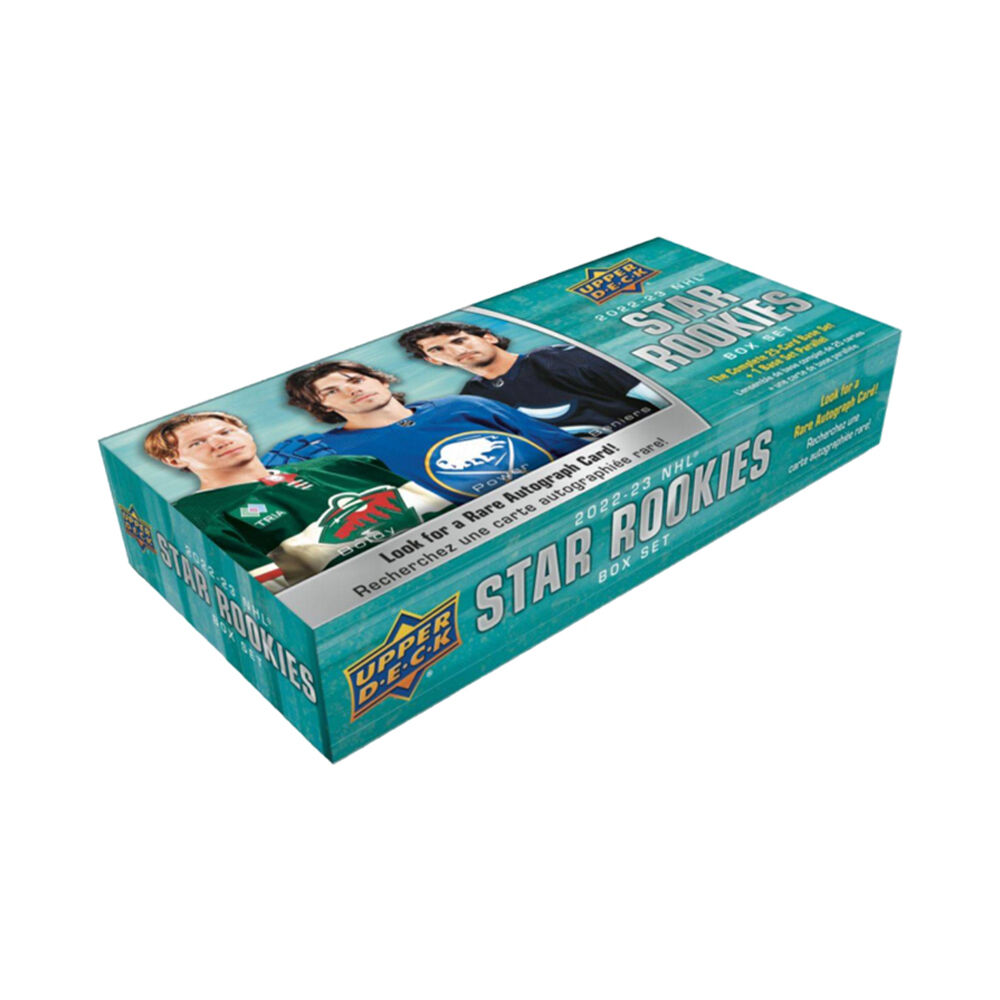 NHL 2022/23 Star Rookies Hockey Card Game Box Set 12y+