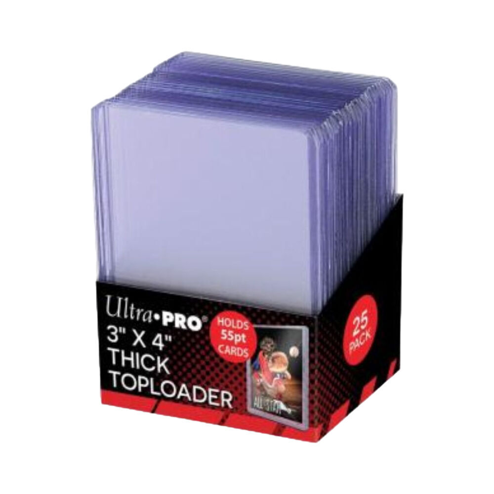 4x 25pc Ultra Pro Top Loader 55pt TCG/CCG Card Sleeve Case Set