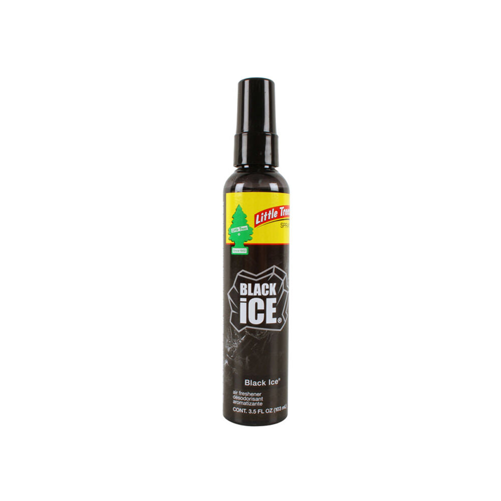 6PK Little Tree Pump Spray Car Air Freshener Fragrance 103ml Black Ice