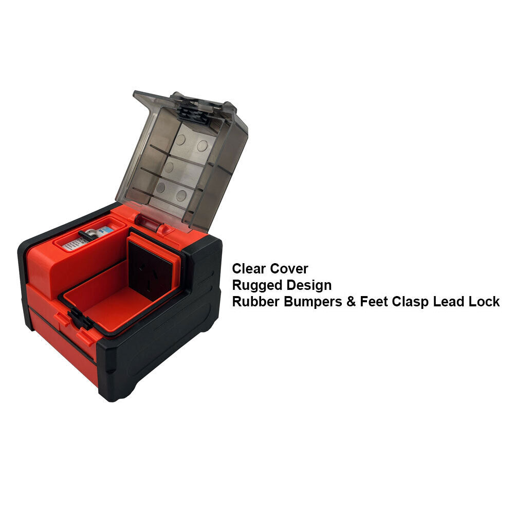 Ultracharge Portable Safety Power Cube Orange/Black