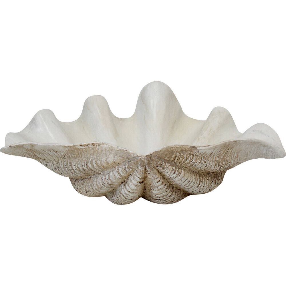 LVD Clam Shell Resin Decorative Bowl Home/Lounge Decor Small