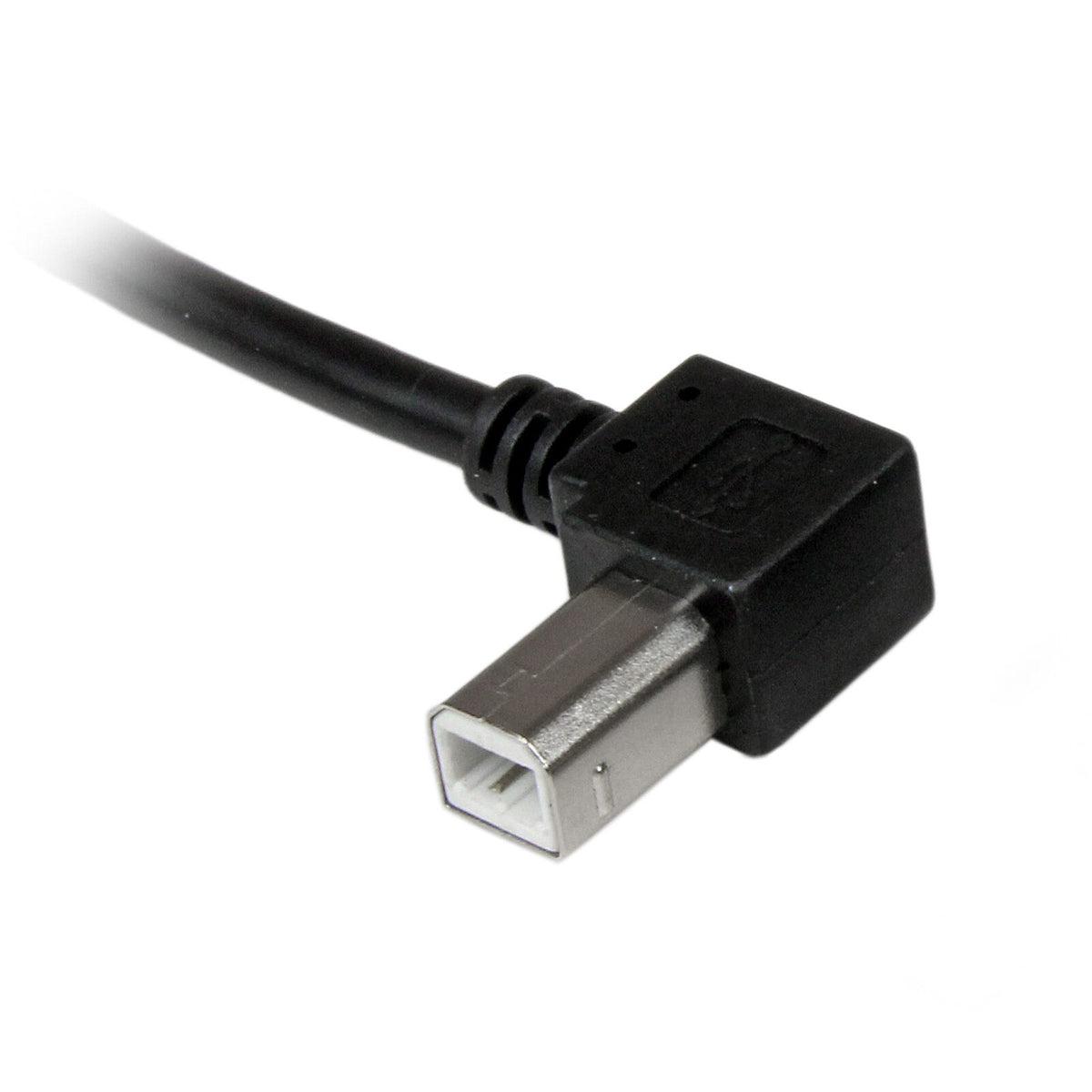 1m Left Angle USB Printer Cable - USB 2.0 A to B
