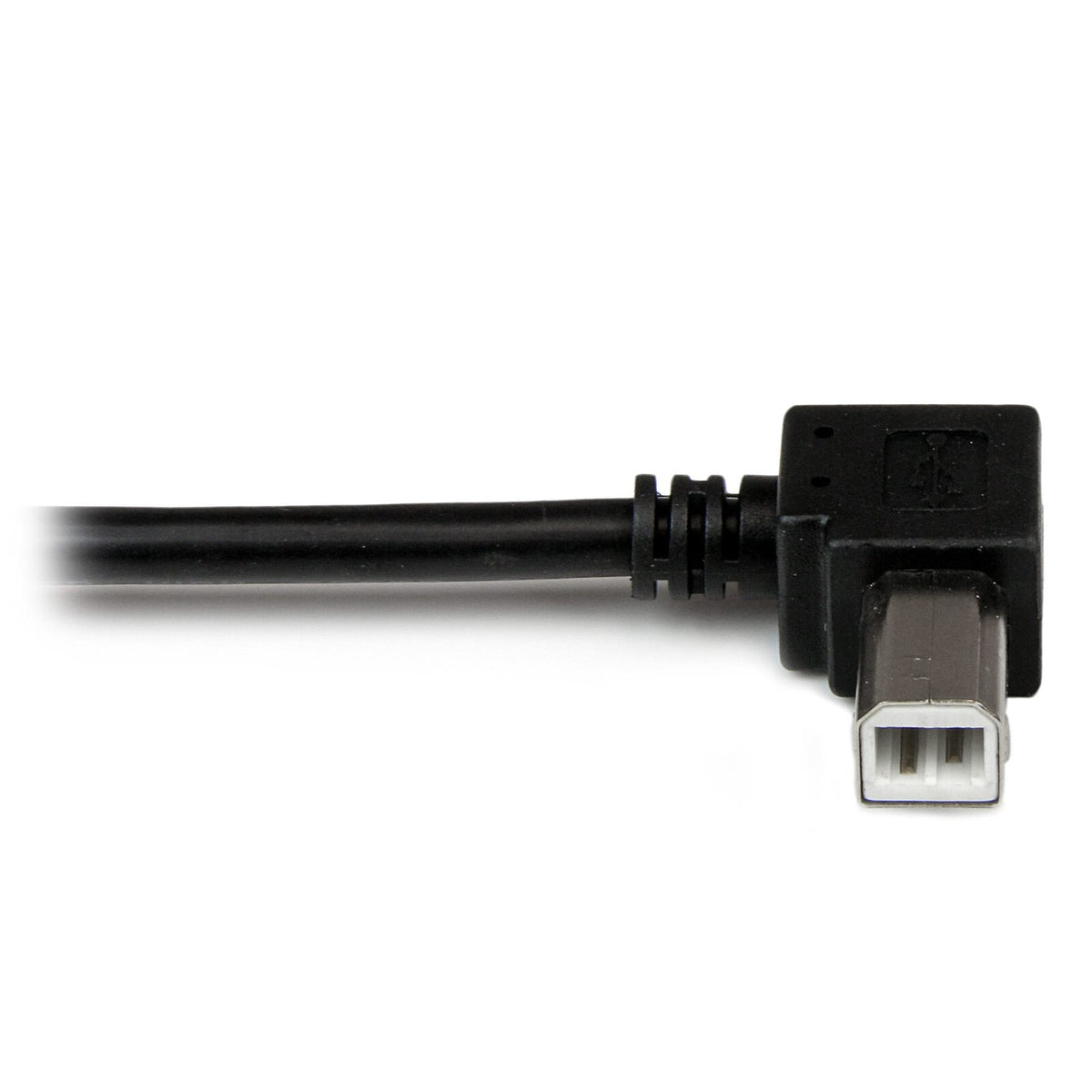 1m Left Angle USB Printer Cable - USB 2.0 A to B