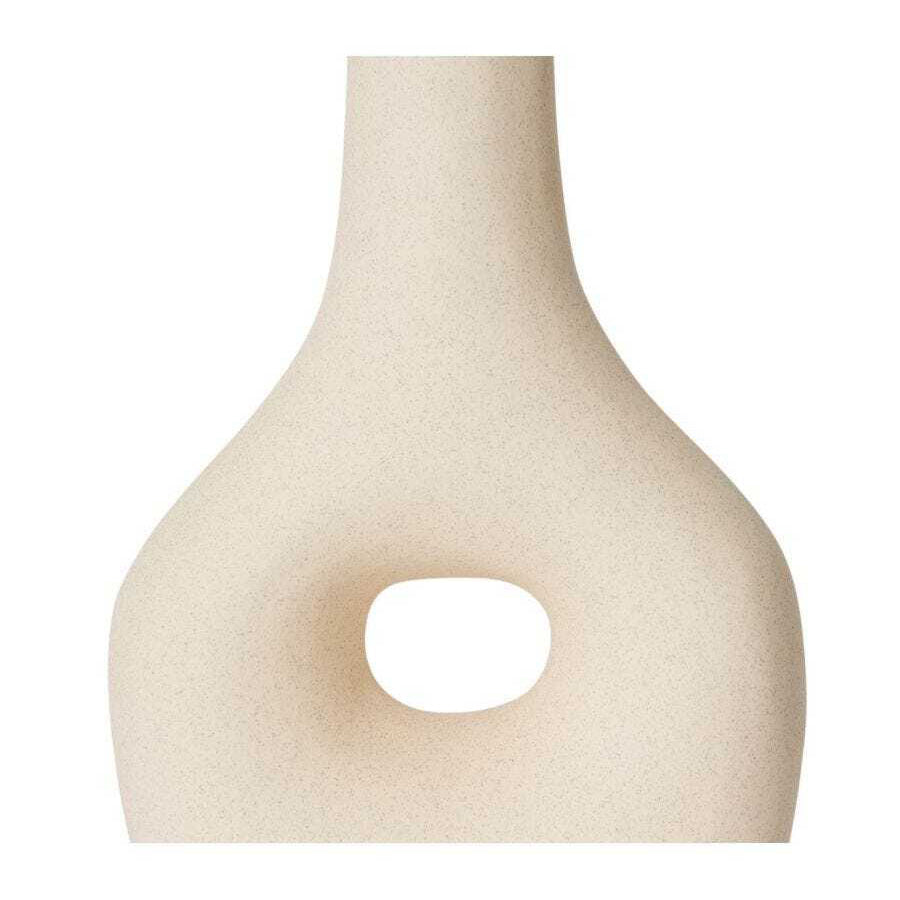 E Style Alina 23cm Ceramic Flower/Plant Vase Decor - Cream