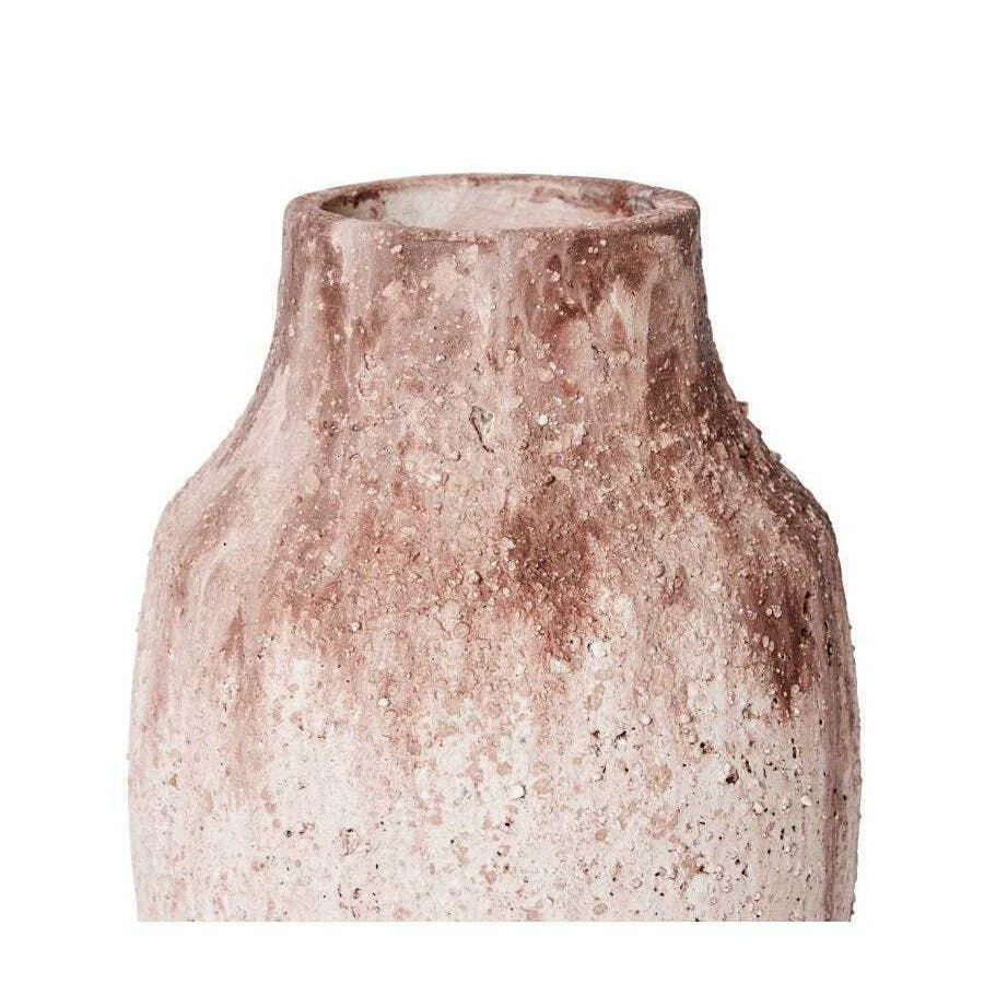 E Style Monroe 26cm Ceramic Flower/Plant Vase Decor - Soft Pink
