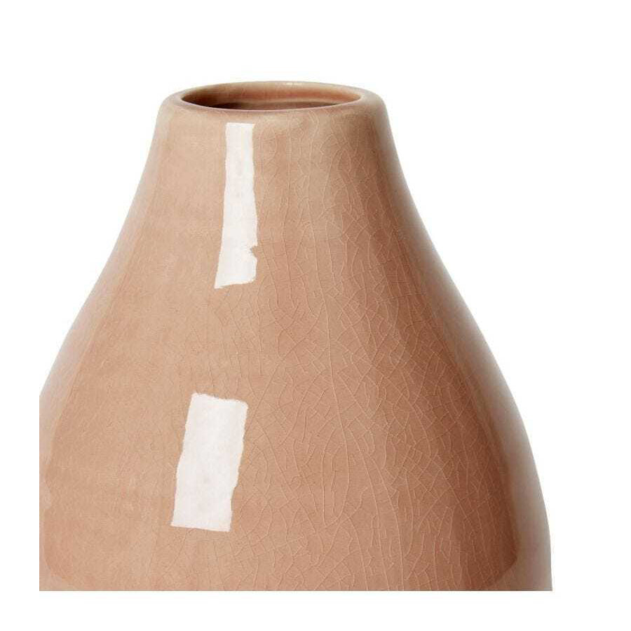 E Style Arabella 24cm Ceramic Flower Vase Decor - Pink