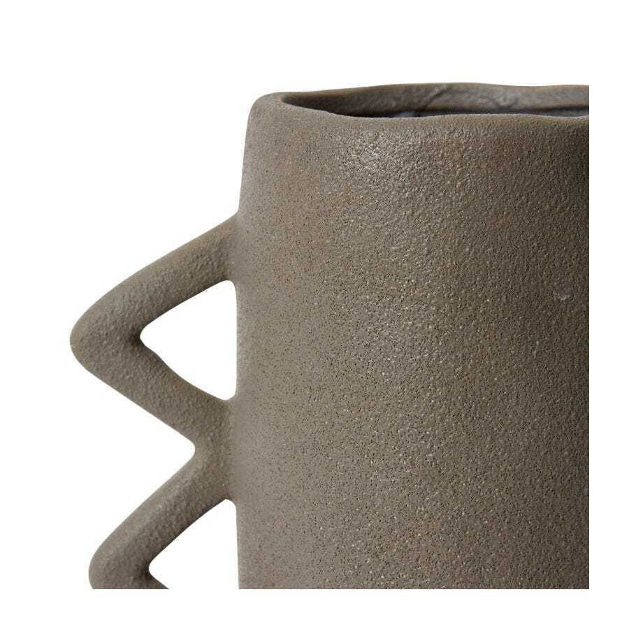 E Style Ximena 33cm Ceramic Plant/Flower Vase Decor - Brown