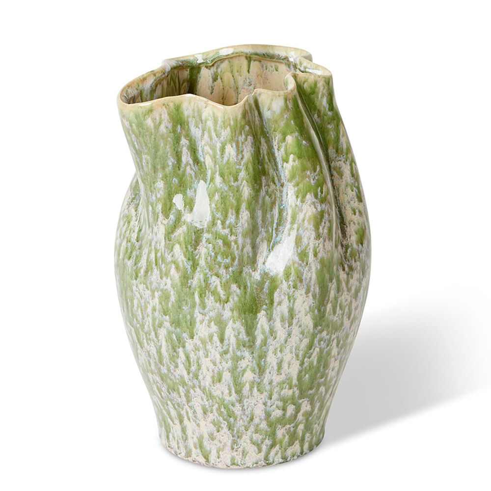 E Style Ceramic Sueko Vase Home Decor 22x21cm Soft Green