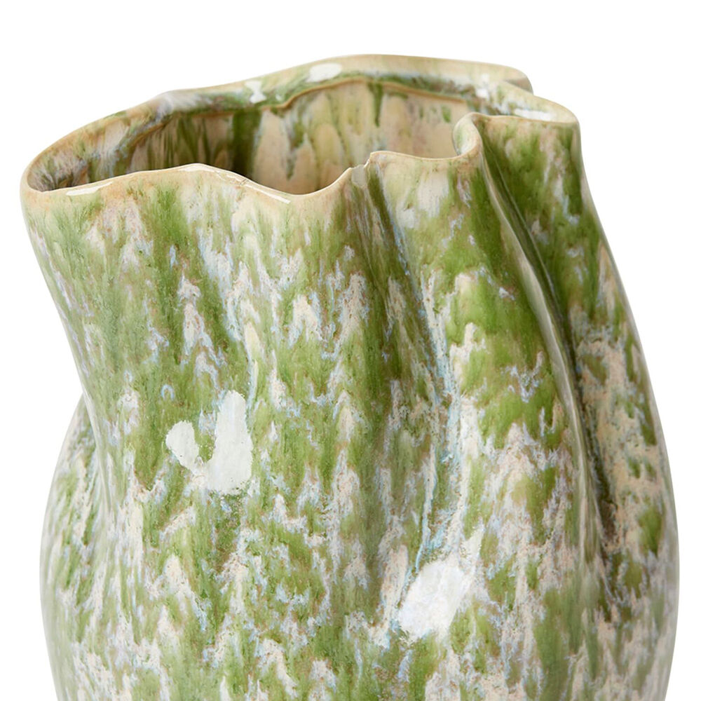 E Style Ceramic Sueko Vase Home Decor 22x21cm Soft Green