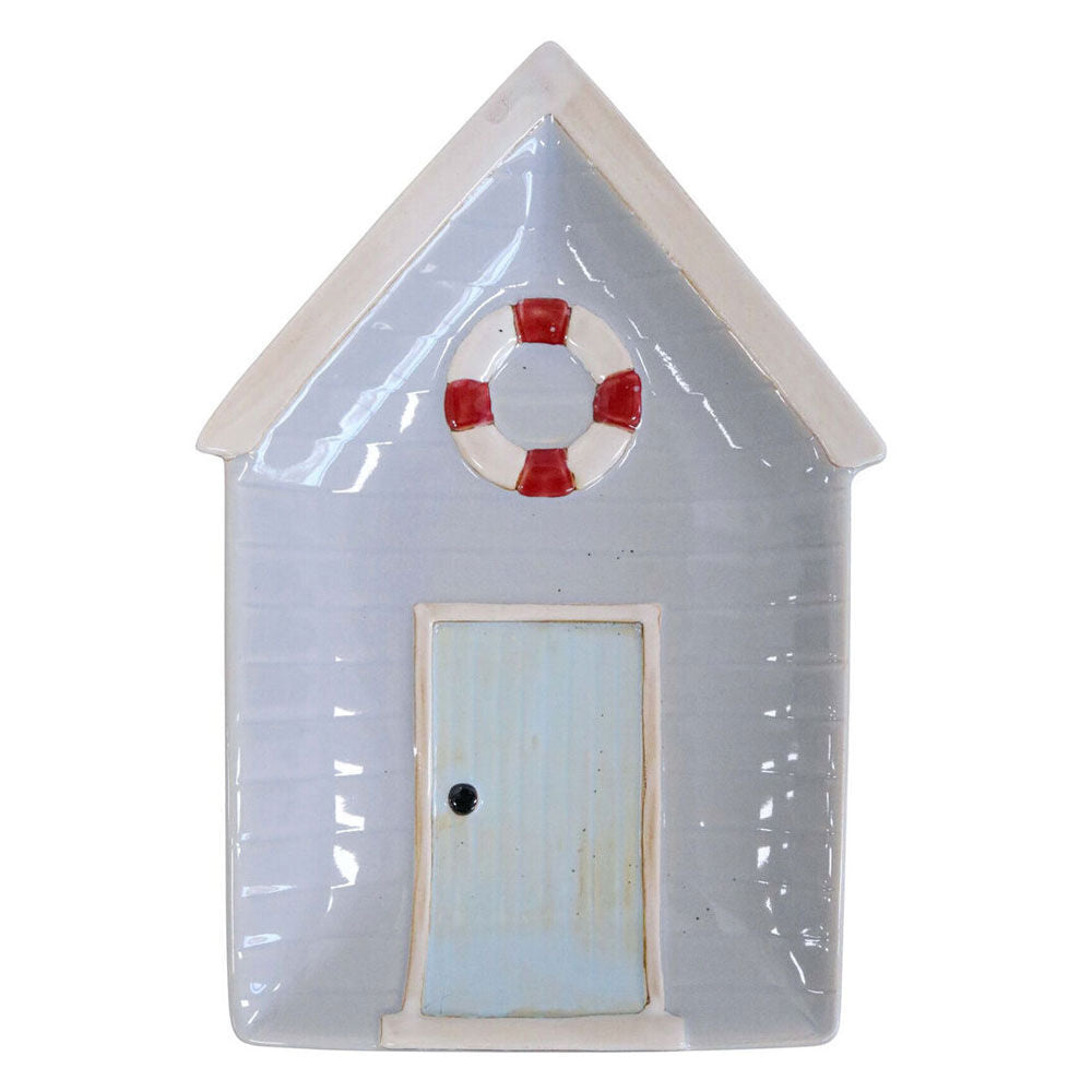 4PK LVD Beach House Ceramic Plate Tabletop Home Display Decor 24.5x16.5cm