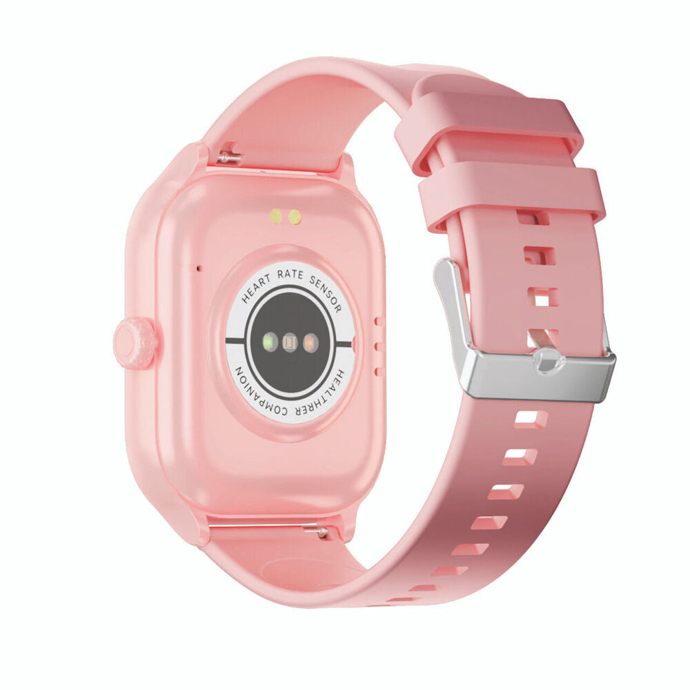 V-Fitness IP68 Smart Watch 2in Touch Screen Apple/Google Fit Tracking Pink