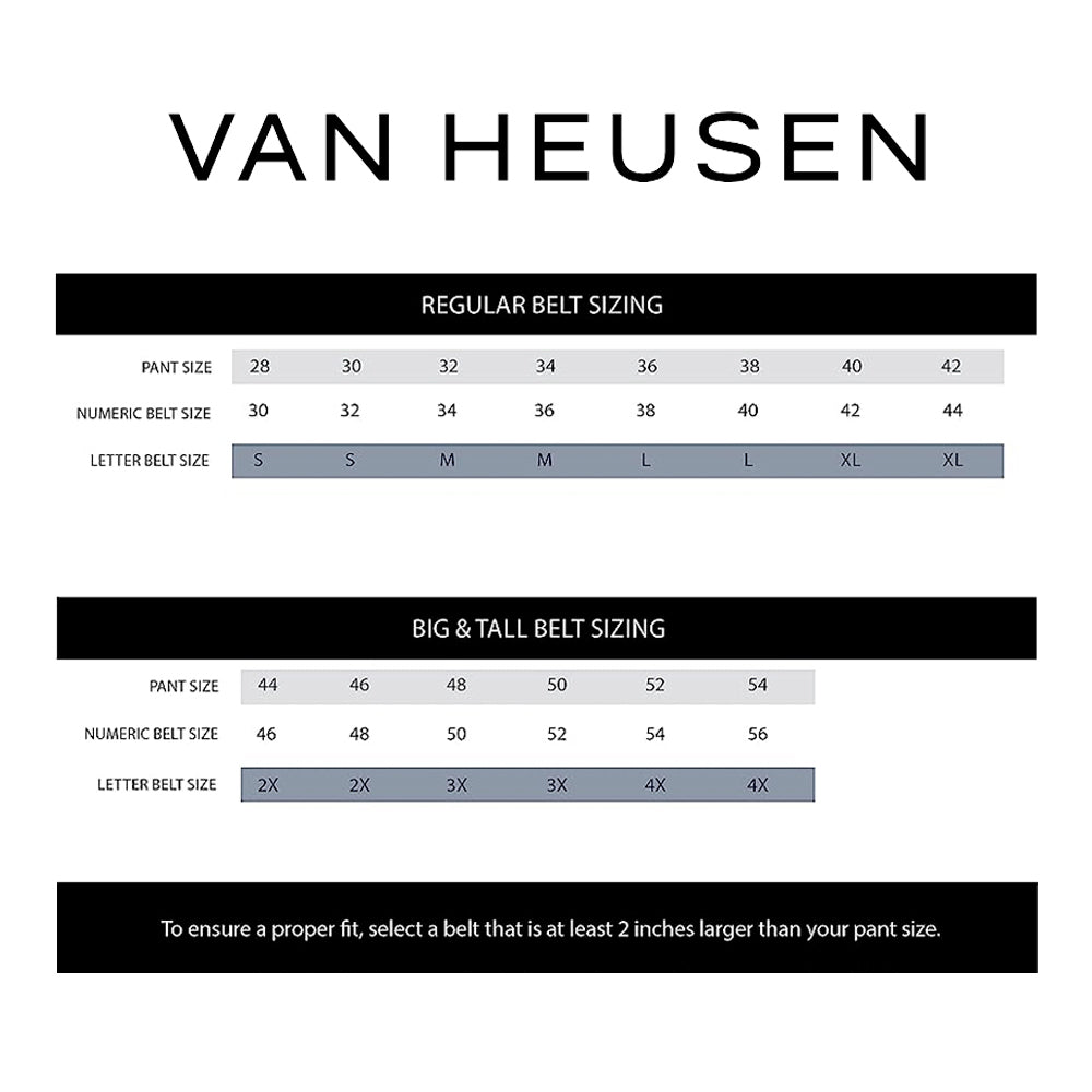 Van Heusen Men's 44" Basket Weave Belt Brown/Black