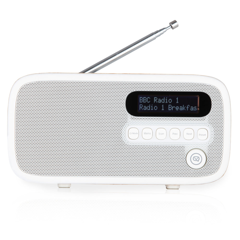 VQ Dexter DAB+ Digital FM Portable Radio Oak