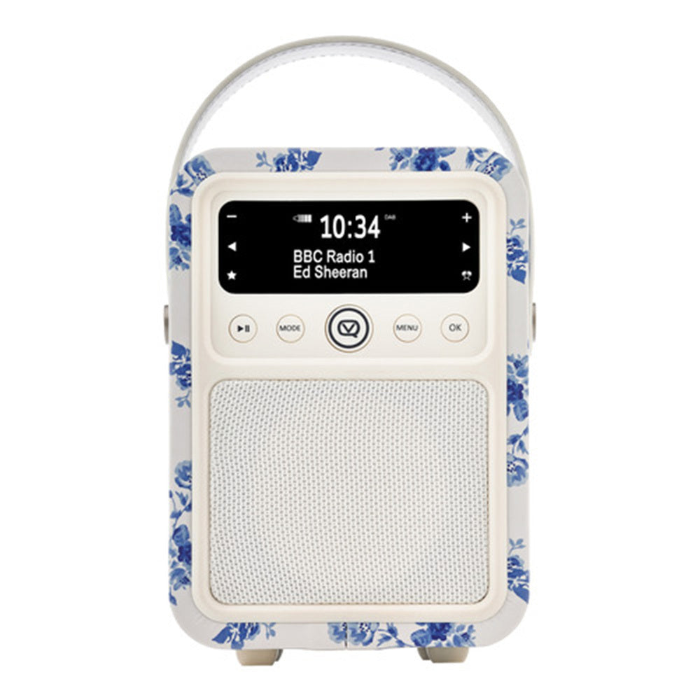 VQ Monty DAB+ Digital FM Radio/Bluetooth Speaker Laura Ashely China Rose