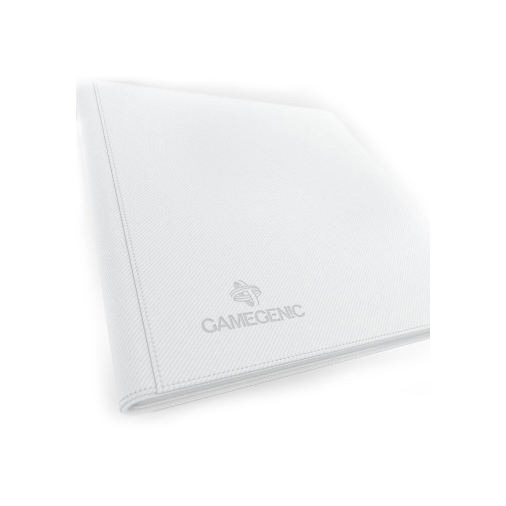 Gamegenic Zip Up Album 8 Pocket White Gaming Accessory