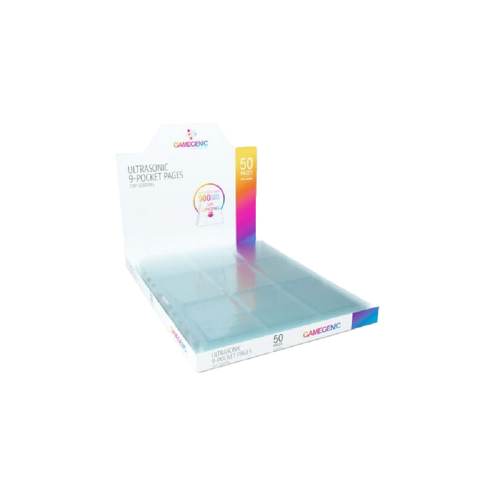 Gamegenic Ultrasonic 9 Pocket Pages Toploading Display Gaming Accessory