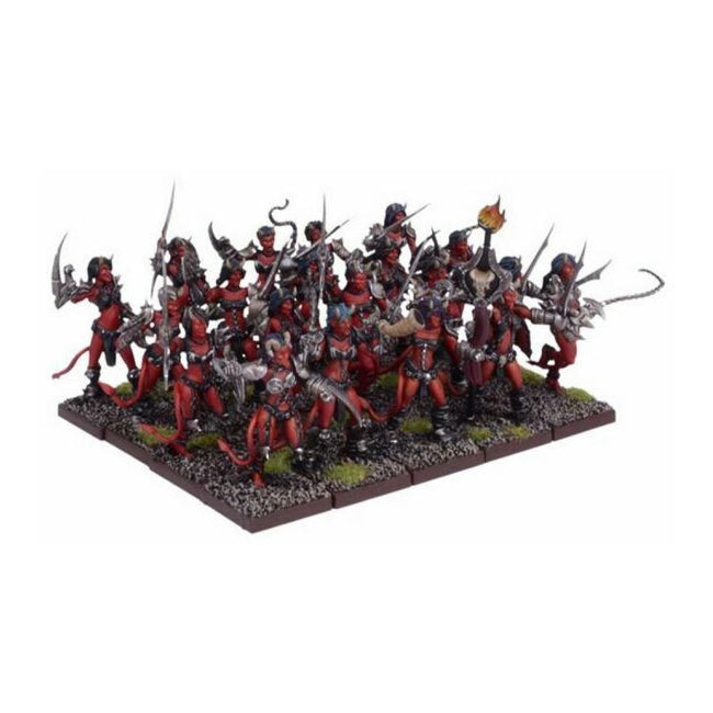Mantic Games Kings Of War Forces Of The Abyss Succubi Regiment Toy