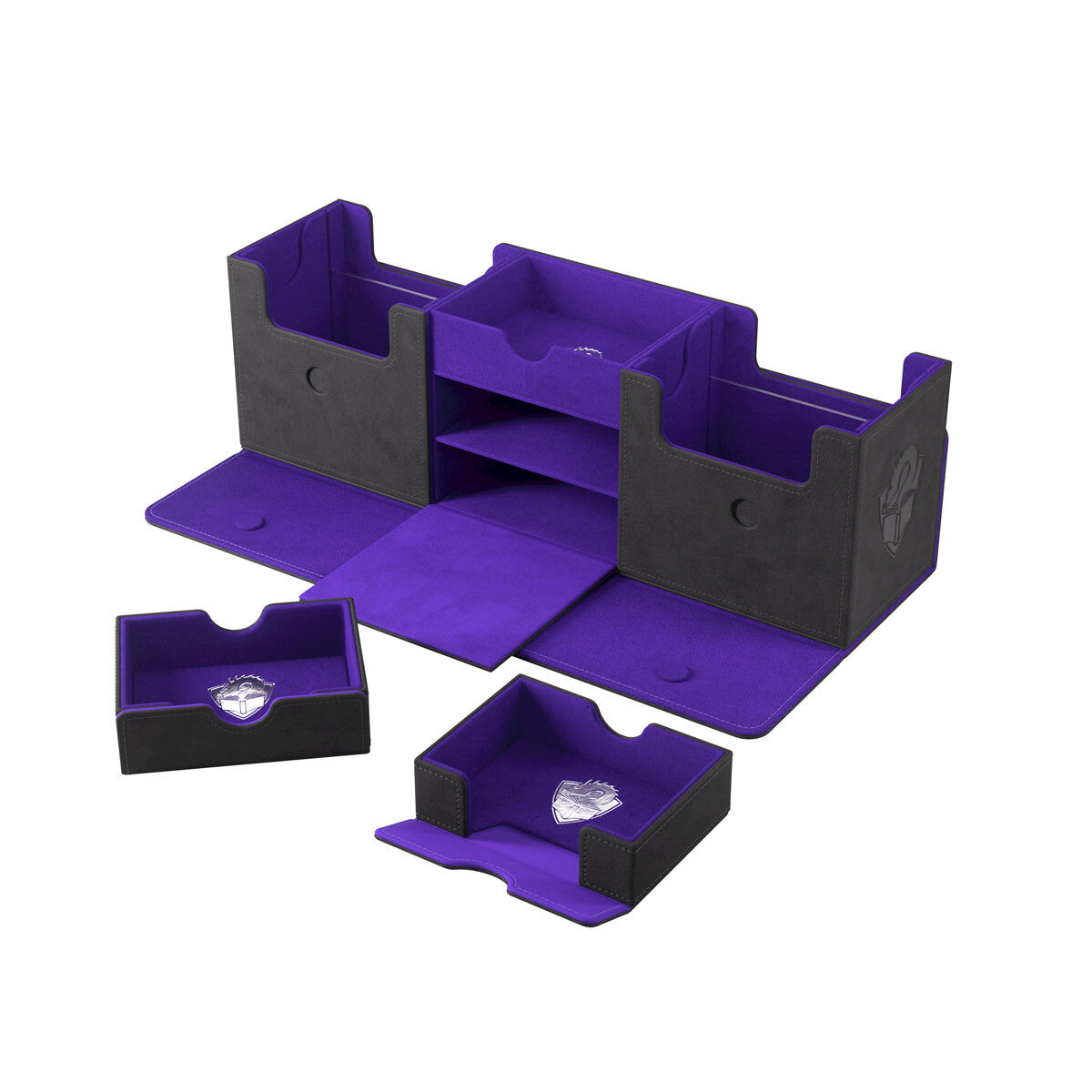 Gamegenic The Academic 266+ Deck/Game Box XL Black/Purple Gaming Accessory