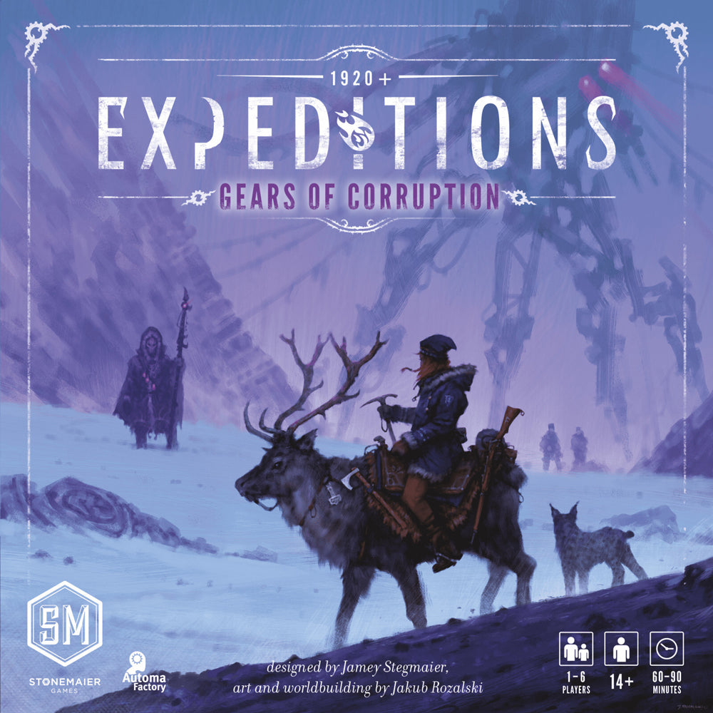 Stonemaier Games Expeditions Gears Of Corruption Expansion Board Game 14y+