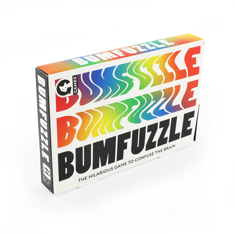GINGER FOX Bumfuzzle Family Tabletop Fun Play Card Game 12y+