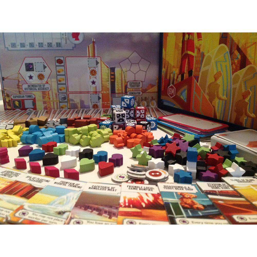 Stonemaier Games Euphoria Build a Better Dystopia Board Game 13y+