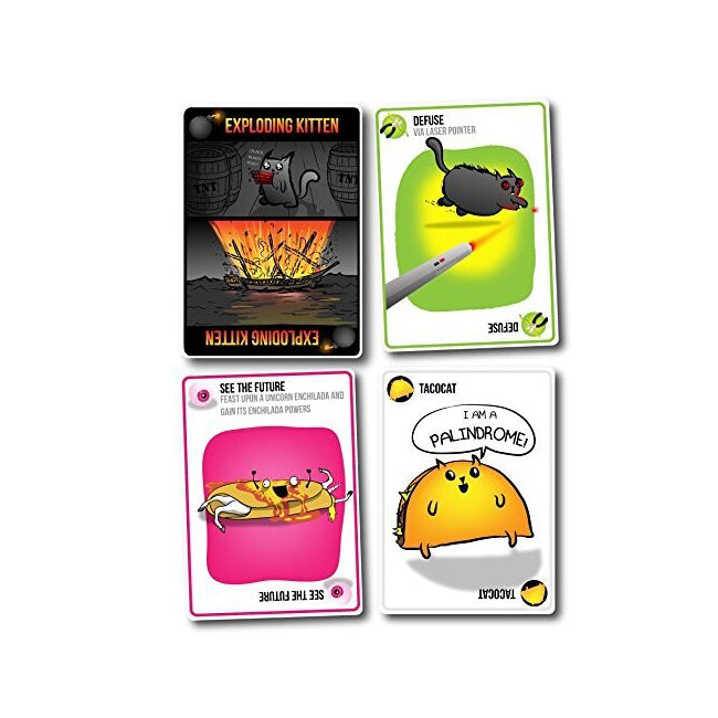 Exploding Kittens Original Edition Kids/Children Card Game 7+