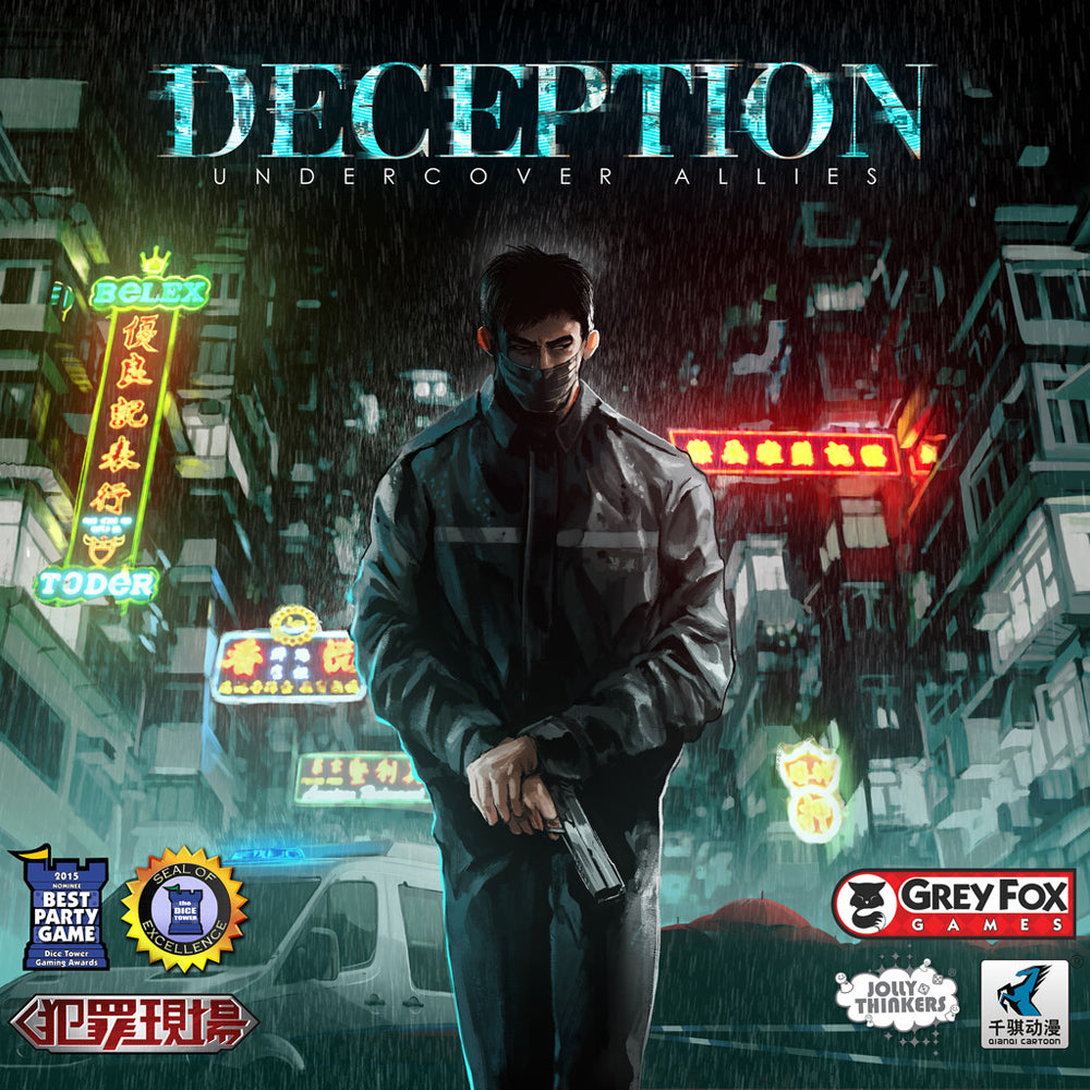 Grey Fox Games Deception Undercover Allies Board Game 14y+
