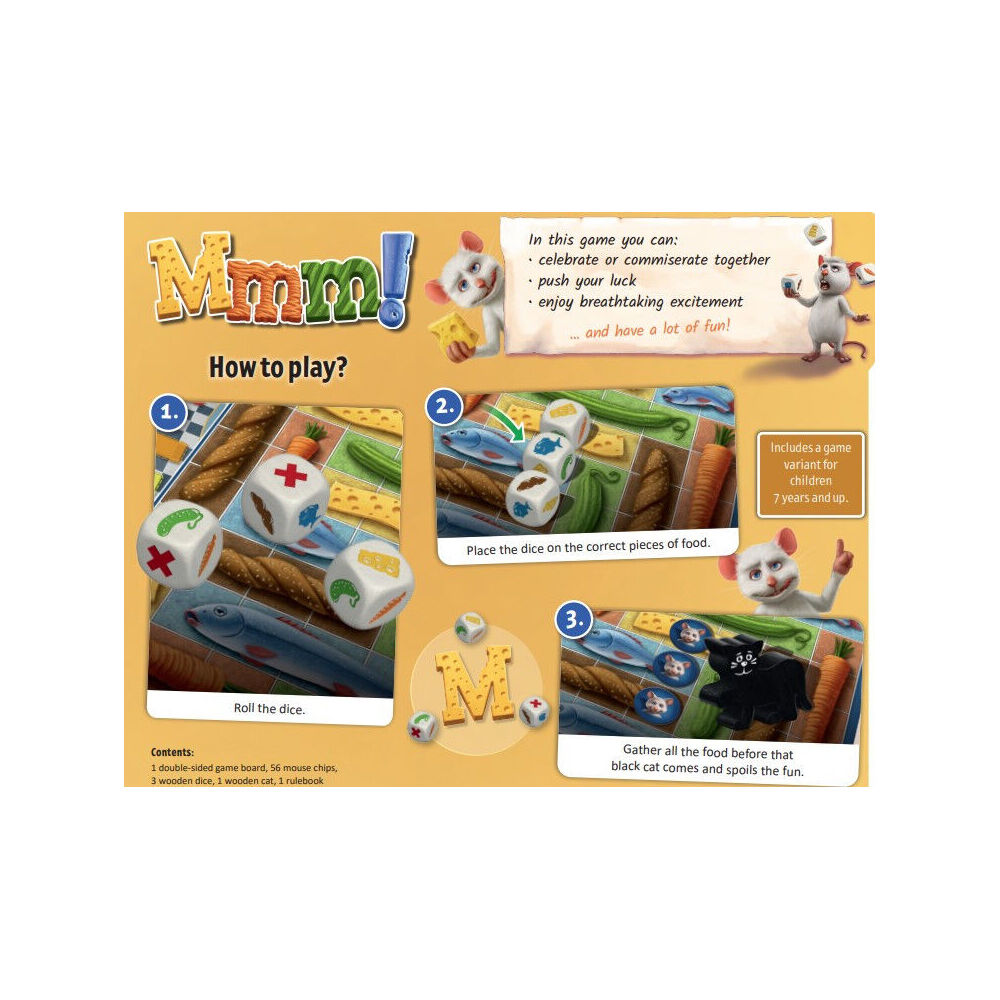 Pegasus Spiele Mmm! RPG Kids Tabletop Board Game 5y+