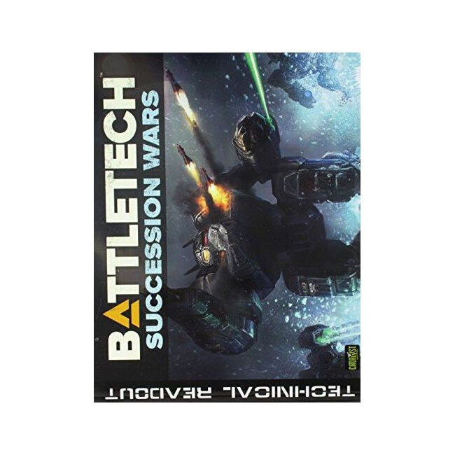 Catalyst Game Labs BattleTech Technical Readout Succession RPG Book