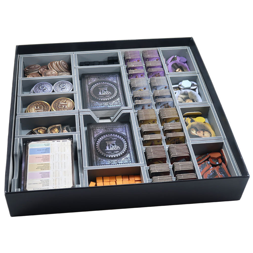 Folded Space Game Box Inserts For Brass Birmingham & Lancashire