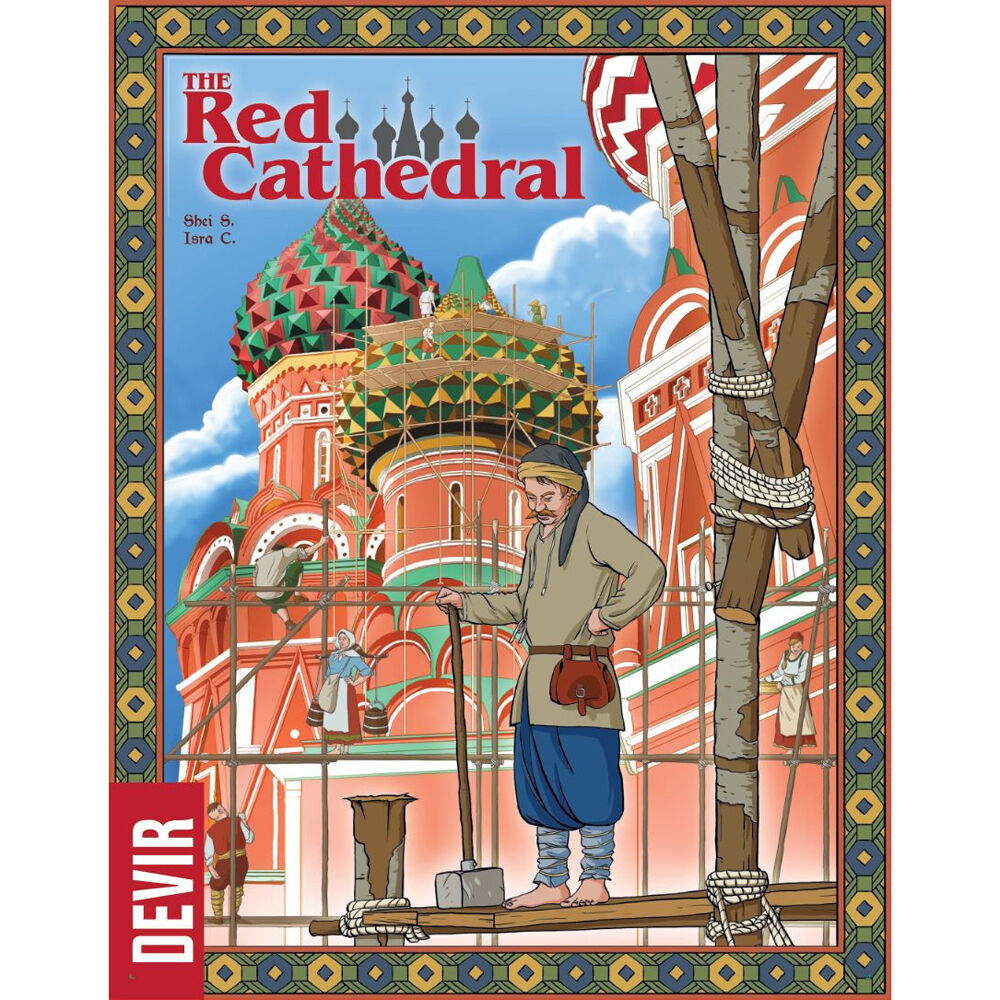 Devir Games The Red Cathedral Board Game Family/Kids 10y+