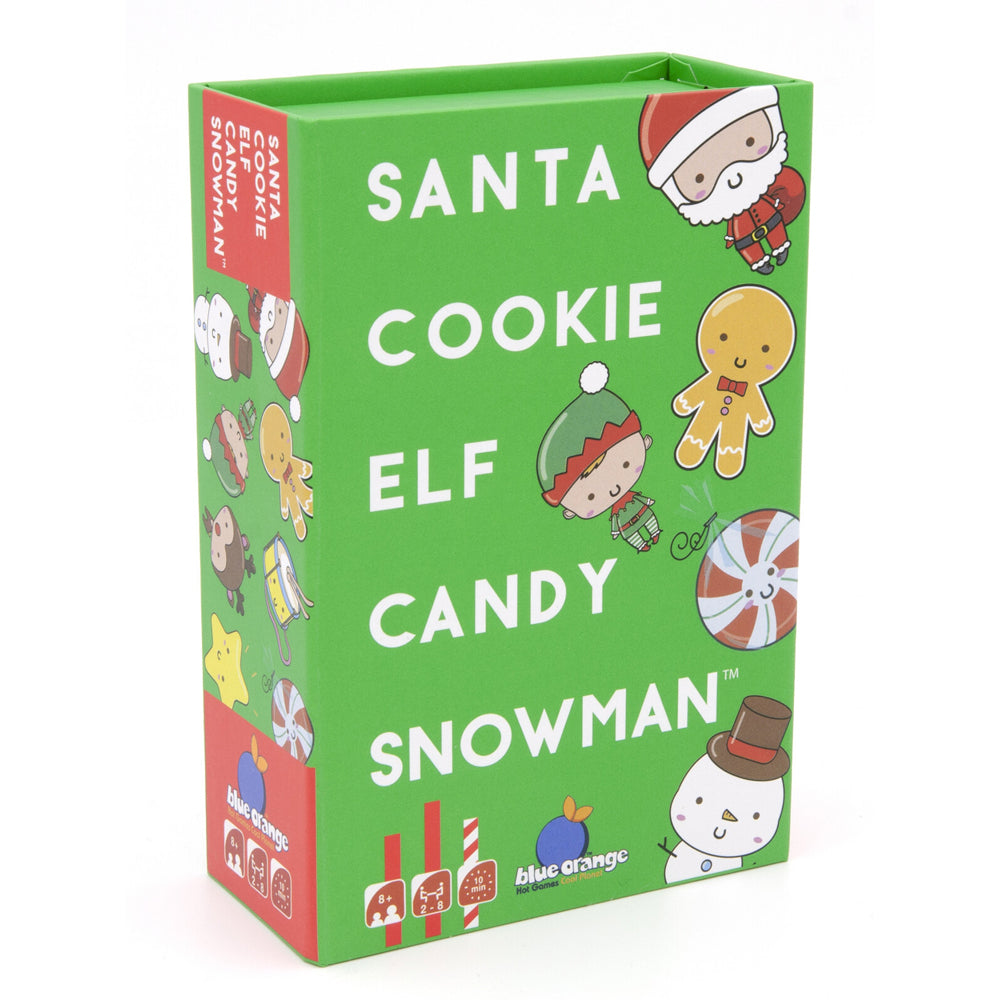 Blue Orange Games Santa Cookie Elf Candy Snowman Card Game 2-8 Players 8y+