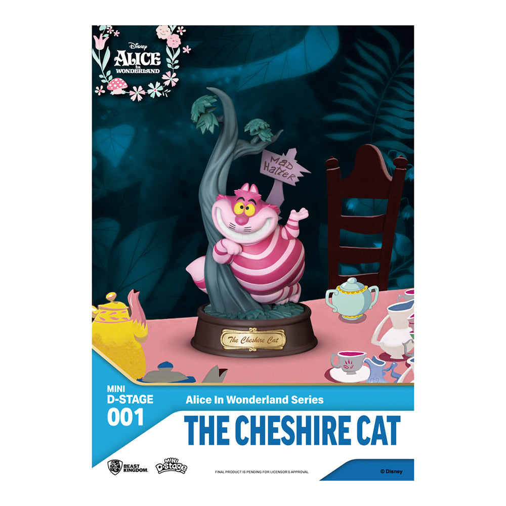 Beast Kingdom Mini D Stage Alice in Wonderland Series Cheshire Cat Figurine