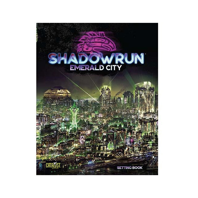 Catalyst Game Labs Shadowrun Emerald City Hardcover Book